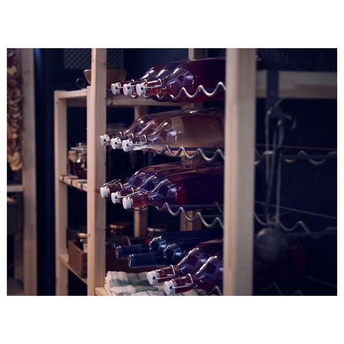 IKEA - IVAR, bottle rack, grey, 83x30 cm