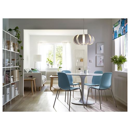 IKEA - LIDAS/SEFAST, chair, blue-chrome-plated