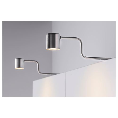 IKEA - URSHULT, LED cabinet lighting, nikel-plated