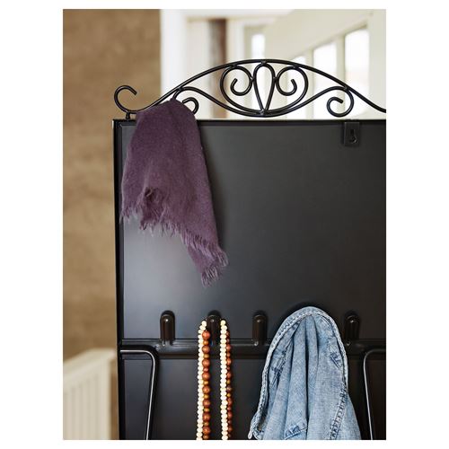 IKEA - KARMSUND, standing mirror, black, 40x167 cm