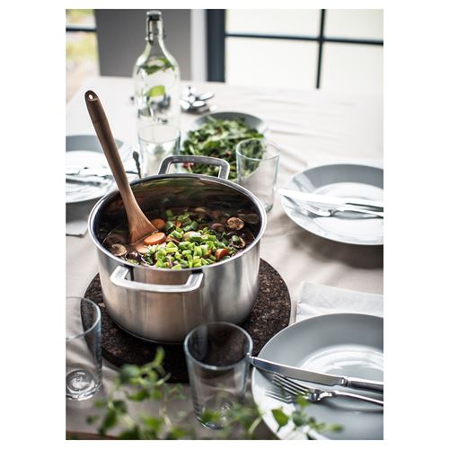 IKEA - IKEA 365+, çelik tencere, paslanmaz çelik-cam, 5 lt