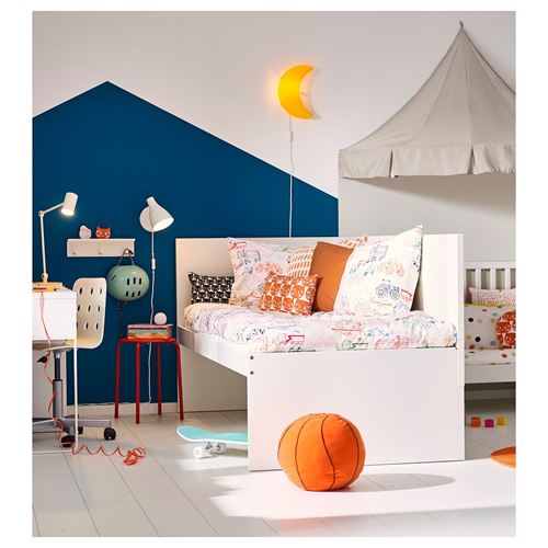 IKEA - MARIUS, tabure, kırmızı, 45 cm