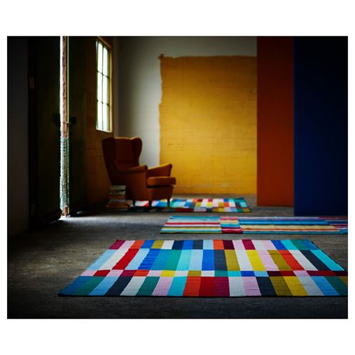 IKEA - HALVED, handwoven rug, multicolour, 170x240 cm