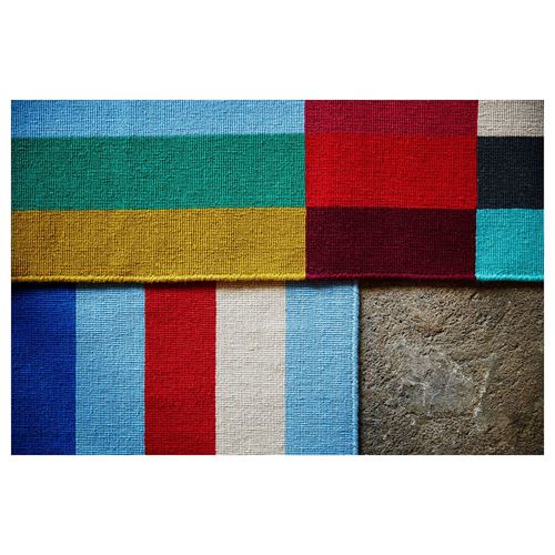 IKEA - HALVED, handwoven rug, multicolour, 170x240 cm