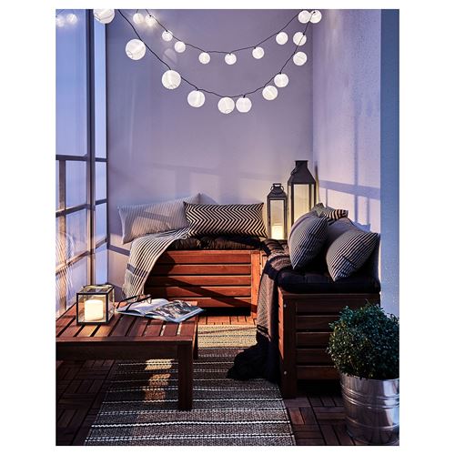 IKEA - APPLARÖ, pedestal table, brown, 63x63 cm