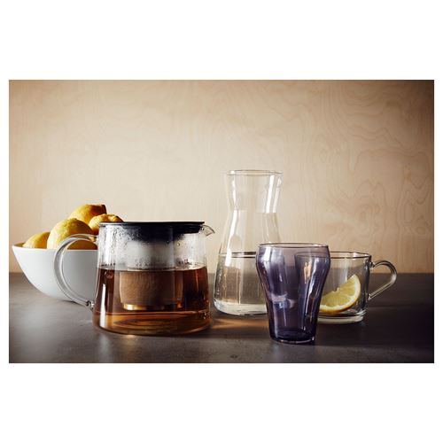 IKEA - RIKLIG, teapot, glass, 1,5 l