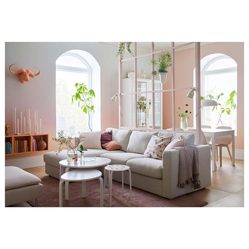 IKEA - VIMLE, 2-seat sofa and chaise longue, Gunnared beige