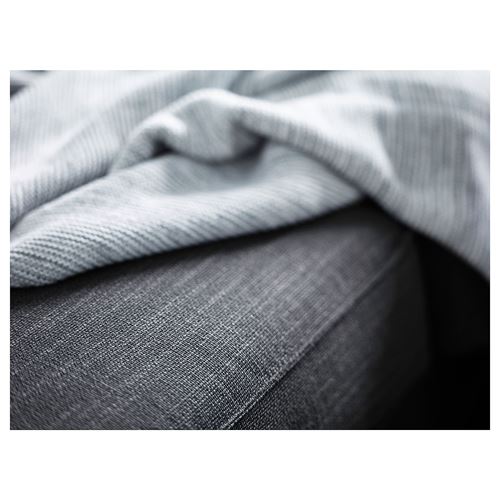 IKEA - KIVIK, uzanma koltuklu 3'lü kanepe, hillared antrasit