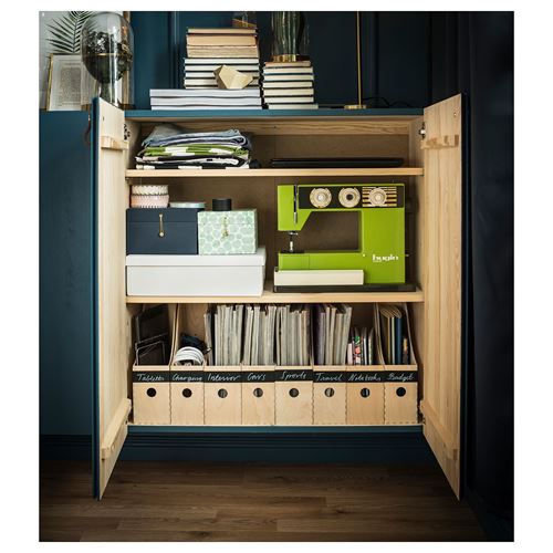 IKEA - KNUFF, dosyalık, kahverengi