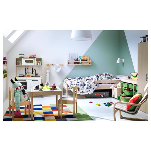 IKEA - SNIGLAR, junior bed, beech effect, 70x160 cm