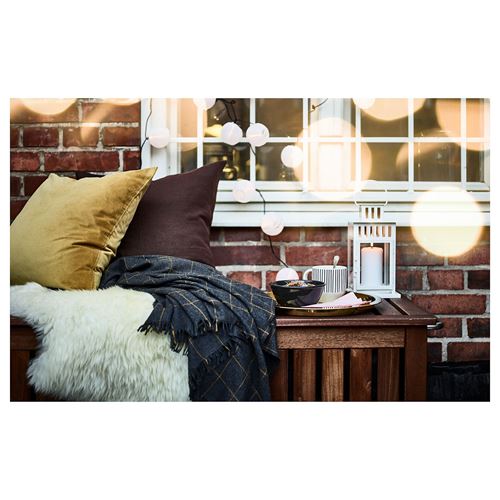 IKEA - ULLERSLEV, sheepskin, off white, 85 cm