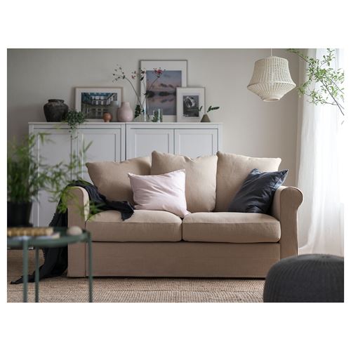 IKEA - GRÖNLID, 2-seat sofa, sporda natural