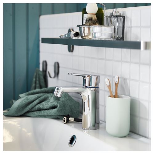 IKEA - BROGRUND, bath tap, chrome-plated