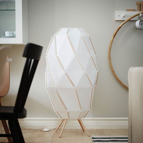 IKEA - SJÖPENNA, floor lamp, white