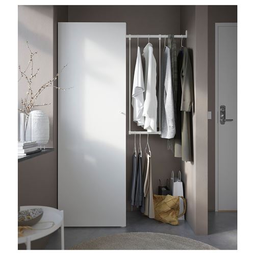 IKEA - PLATSA/FONNES, PLATSA wardrobe, white, 95-120x42x181 cm