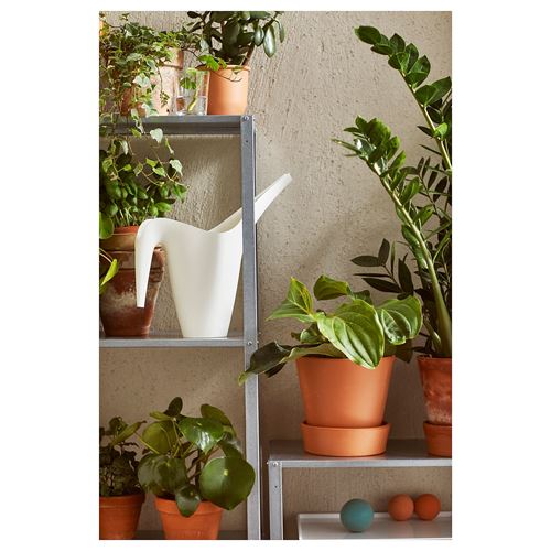 IKEA - HYLLIS, outdoor shelving unit, galvanised, 60x27x140 cm