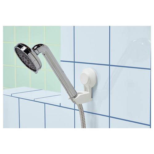 IKEA - TISKEN, hand shower parking bracket, white