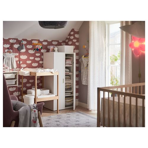 IKEA - SNIGLAR, changing table, beech effect, 72x53 cm