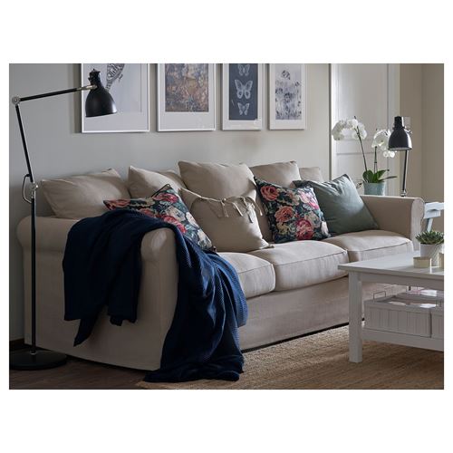 IKEA - GRÖNLID, 3'lü kanepe, sporda natürel
