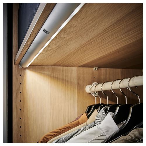 IKEA - NORRFLY, LED lighting strip, aluminium color