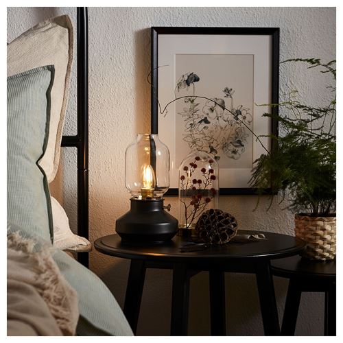 IKEA - TARNABY, lampshade, black