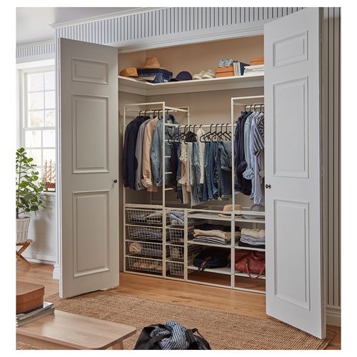 IKEA - JONAXEL, clothes storage, white, 173x51x173 cm