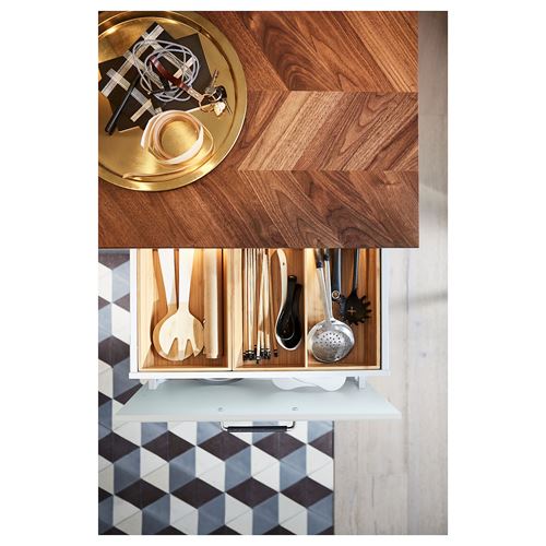 IKEA - BARKABODA, tezgah, ceviz kaplama, 246x3,8 cm