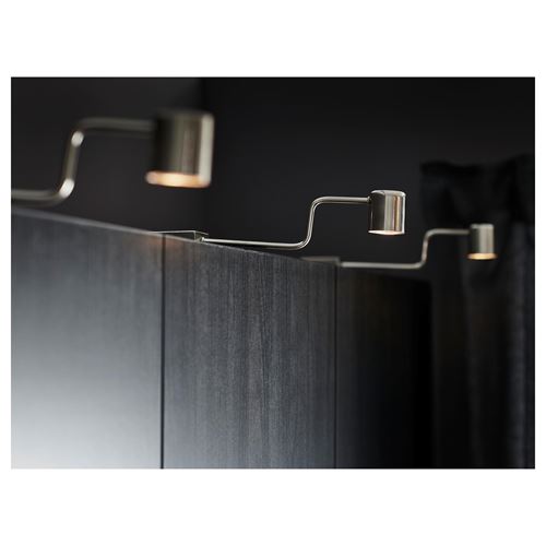IKEA - URSHULT, LED cabinet lighting, nikel-plated