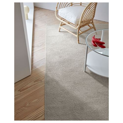 IKEA - SPORUP, büyük halı, açık bej, 170x240 cm