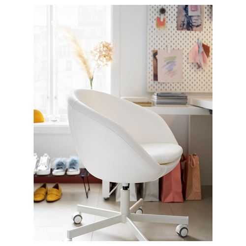 IKEA - SKRUVSTA, office chair, ysane white