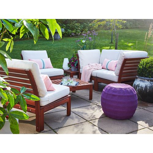 IKEA - APPLARÖ, garden armchair, brown