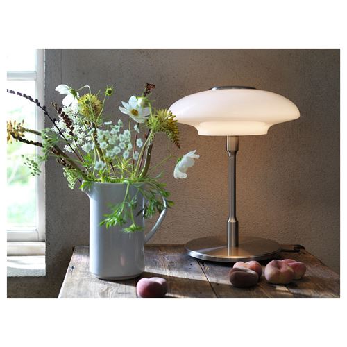 IKEA - TALLBYN, lampshade, nickel-plated white