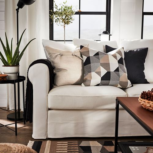 IKEA - GRÖNLID, 3-seat sofa, ınseros white