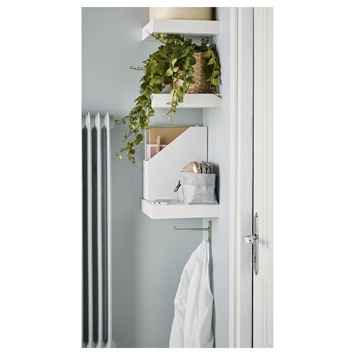 IKEA - LACK, wall shelf without leg, white, 30x26 cm