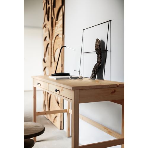 IKEA - HEMNES, çalışma masası, açık kahverengi, 120x47 cm