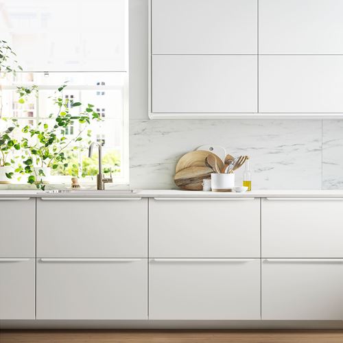 IKEA - METOD/MAXIMERA, base cabinet with drawers, VEDDINGE white, 60x60 cm