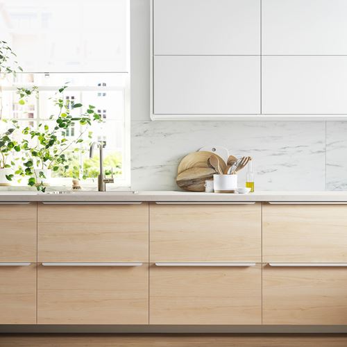 IKEA - LYSEKIL, çift taraflı duvar paneli, beyaz, 119,6x55 cm