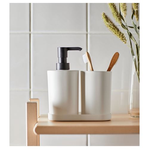 IKEA - STORAVAN, bathroom set, white