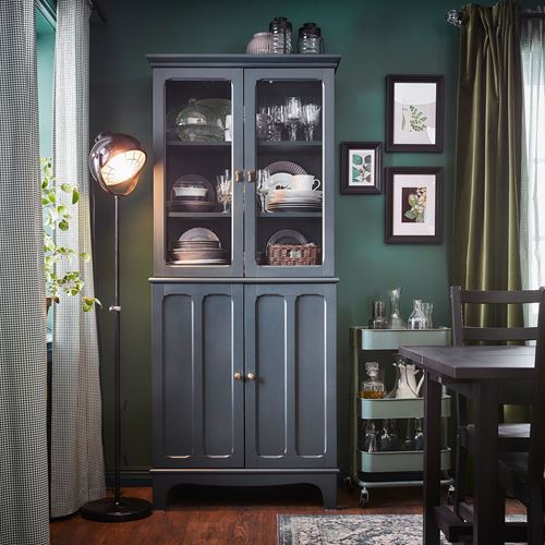 IKEA - SVARTNORA, floor lamp, black