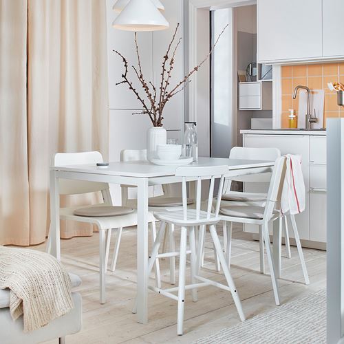 IKEA - MELLTORP, kitchen table, white, 125x75 cm