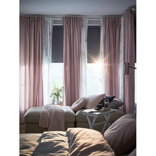 IKEA - GRÖNLID, saklama gözlü puf, sporda natürel