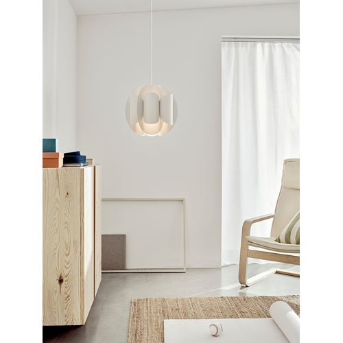 IKEA - TRUBBNATE/HEMMA, pendant lamp, white