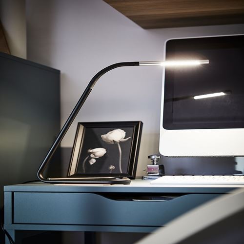 IKEA - HARTE, LED work lamp, black