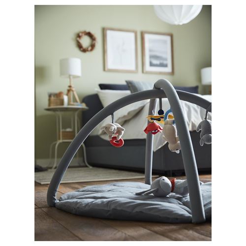 IKEA - GULLIGAST, baby gym, grey