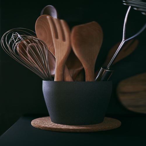 IKEA - RÖRT, spoon, beech effect/round, 31 cm