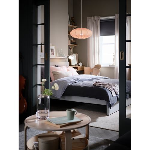 IKEA - REGNSKUR, abajur başlığı, pembe, 52 cm