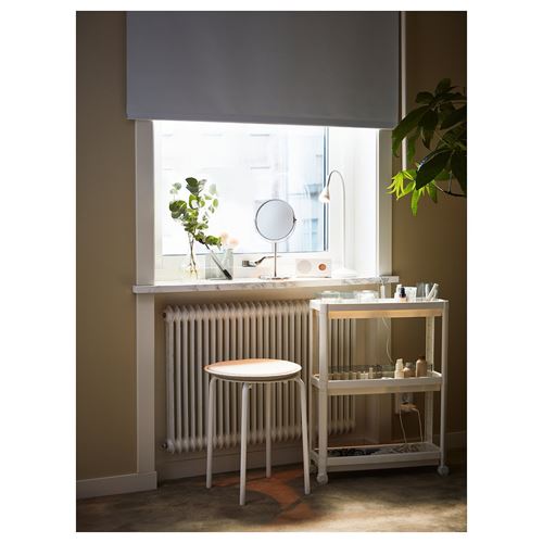 IKEA - VESKEN, serving table, white, 54x18x71 cm