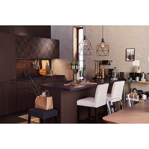 IKEA - SINARP, kapak, kahverengi, 20x80 cm