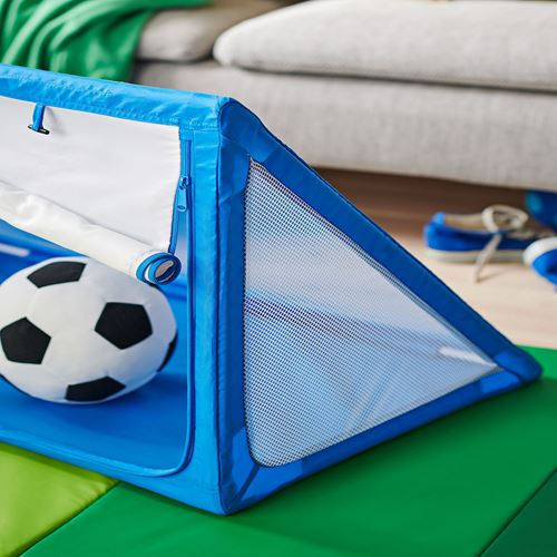 IKEA - SPORTSLIG, ball storage/goal, blue