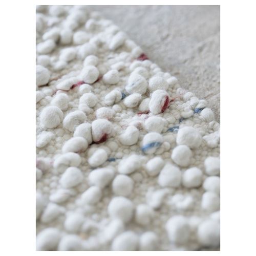 IKEA - SVARDBORG, handwoven rug, off-white/multicolour, 133x195 cm